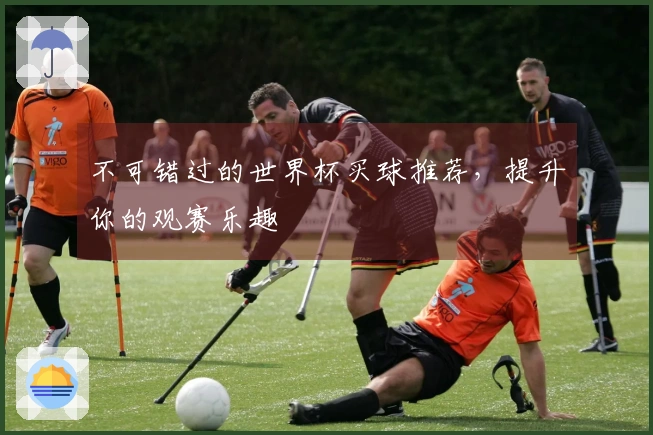 不可错过的世界杯买球推荐，提升你的观赛乐趣